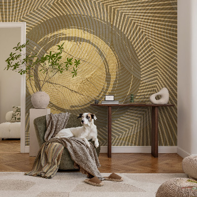 Peel and stick wallpaper mural Radiating lines