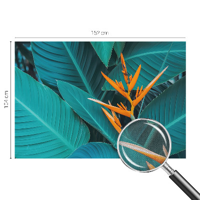 Nursery wall mural Leafy flowers