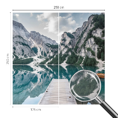 Peel and stick wall mural Mountain panorama