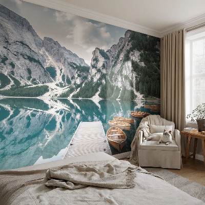 Peel and stick wall mural Mountain panorama