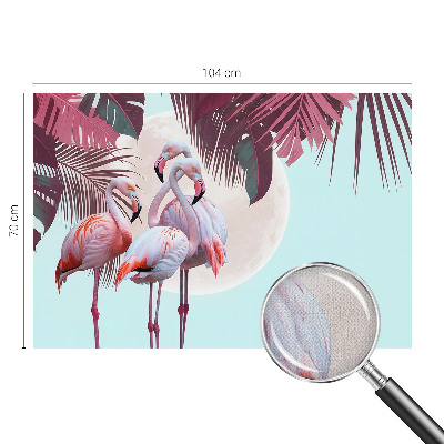 Removable wall mural Exotic birds