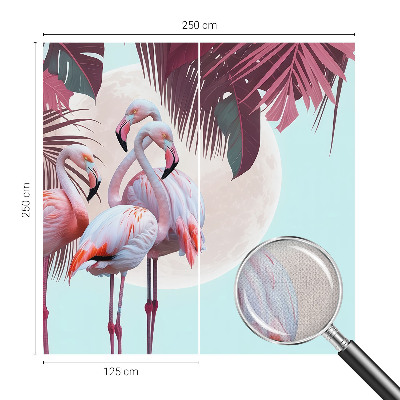 Removable wall mural Exotic birds