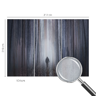 Stick-on wall mural Forest silence