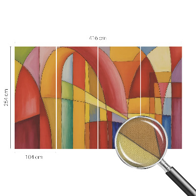 3D wall mural Energy forms