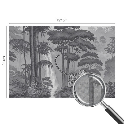 Removable wall mural wallpaper Tropical jungle