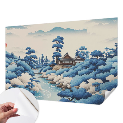 Peel and stick wall mural for bedroom Peaceful nature