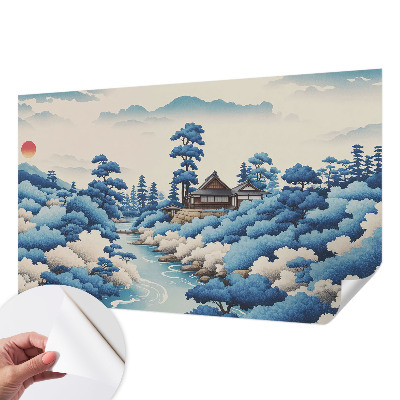 Peel and stick wall mural for bedroom Peaceful nature
