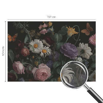Peel and stick wallpaper mural Floral elegance