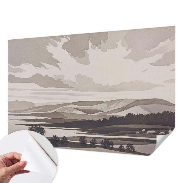 Self-adhesive photo wallpaper A peaceful landscape