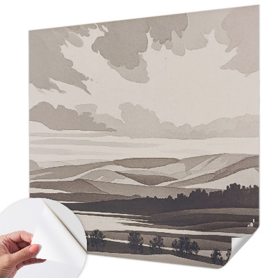Self-adhesive photo wallpaper A peaceful landscape