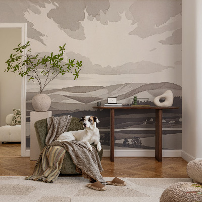 Self-adhesive photo wallpaper A peaceful landscape