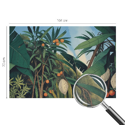 3D wall mural Tropical jungle