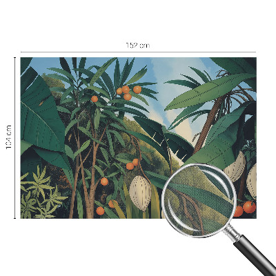 3D wall mural Tropical jungle