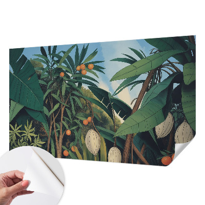 3D wall mural Tropical jungle