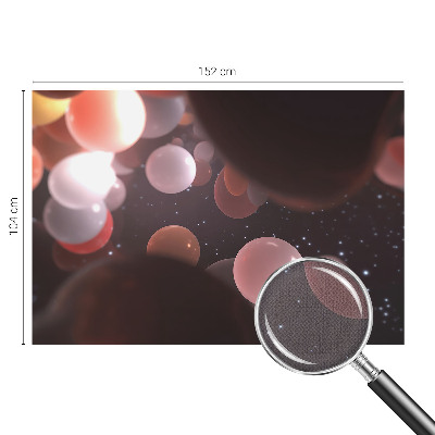 Peel and stick wall mural for bedroom Space balls