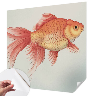 Peel and stick wall mural for kids' room featuring an underwater water beauty illustration