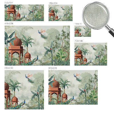 Self-adhesive photo wallpaper Peacock Gardens