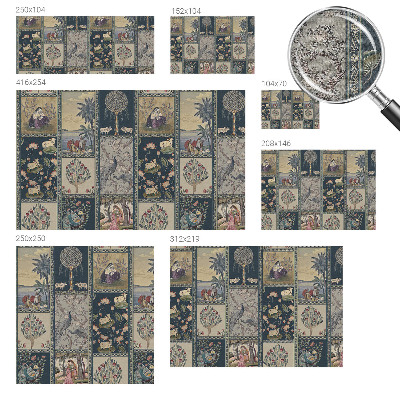 Stick-on wall mural Romantic scene