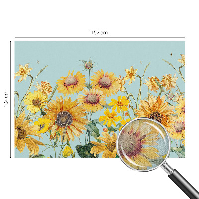 3D photo wallpaper mural Summer garden