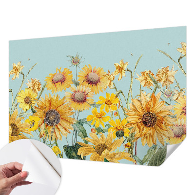 3D photo wallpaper mural Summer garden