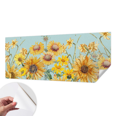 3D photo wallpaper mural Summer garden