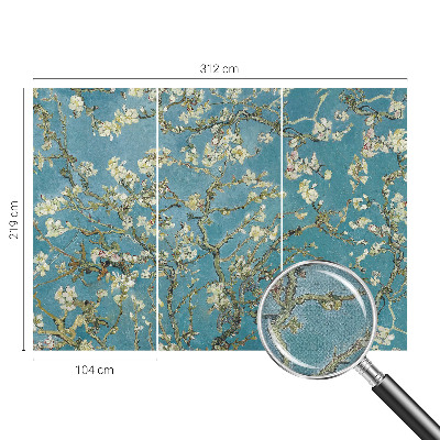 Nursery wall mural Flowering branches