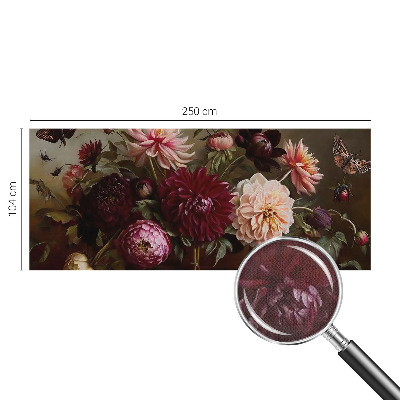 Self-adhesive wall mural Floral majesty