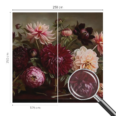 Self-adhesive wall mural Floral majesty