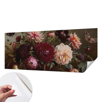 Self-adhesive wall mural Floral majesty