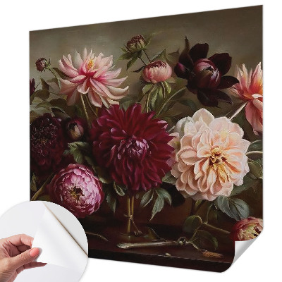 Self-adhesive wall mural Floral majesty