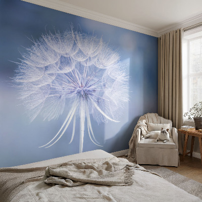 3D wall mural Blue delicacy