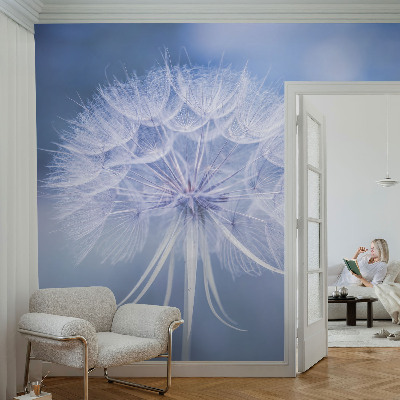 3D wall mural Blue delicacy