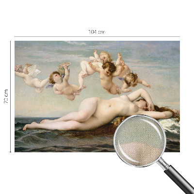 Peel and stick wall mural with a mythical scene