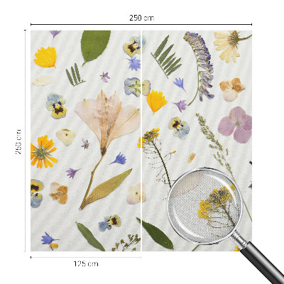 Stick-on wall mural Spring flowers