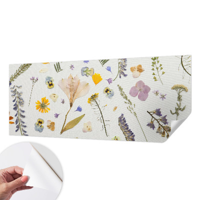 Stick-on wall mural Spring flowers