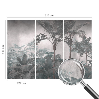 Self-adhesive wall mural Exotic nature