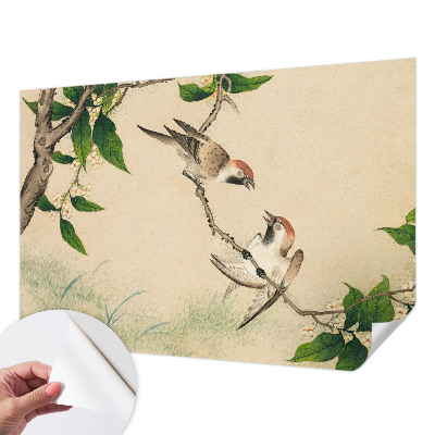 3D wall mural Classic duo