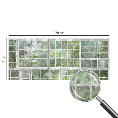 Children's wall mural Green forest