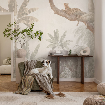 Baby room wall mural Tropical oasis