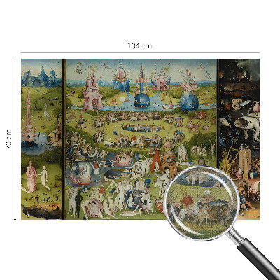 Removable wall mural wallpaper with 