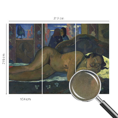 Peel and stick wall mural for bedroom Exotic peace