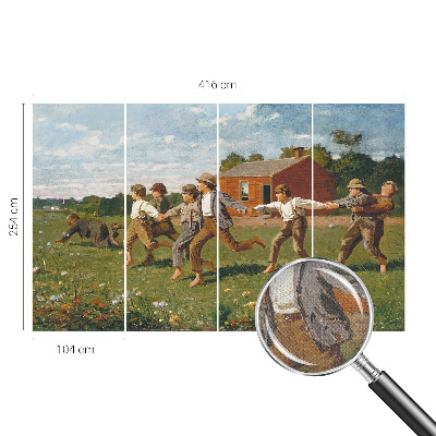 3D photo wallpaper mural Joyful fun