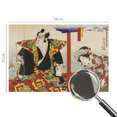 Nursery wall mural Japanese theater