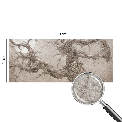 Children's wall mural Night birds