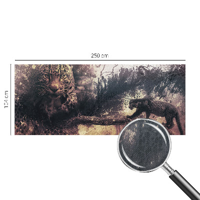 Peel and stick wallpaper mural Forest theme