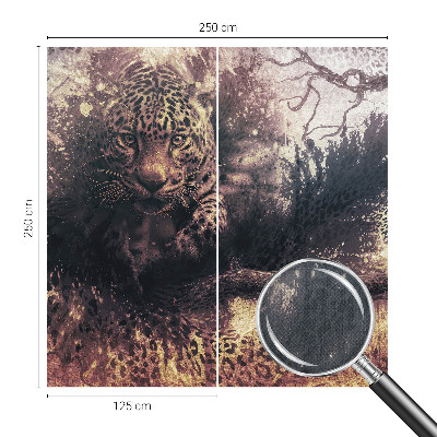 Peel and stick wallpaper mural Forest theme