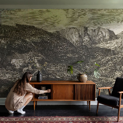Removable wall mural Mountain journey
