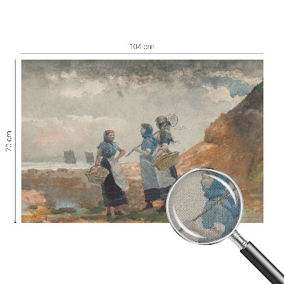 Peel and stick wall mural for kids' room A serene coast