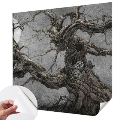 Nursery wall mural Mysterious owl
