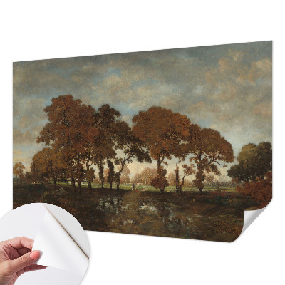 Children's wall mural Idyllic landscape